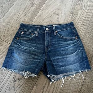 AG Adriano Goldschmied The Hailey Cut Off Ex-Boyfriend Shorts (24)